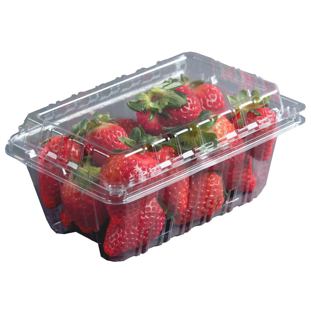 clear clamshell containers